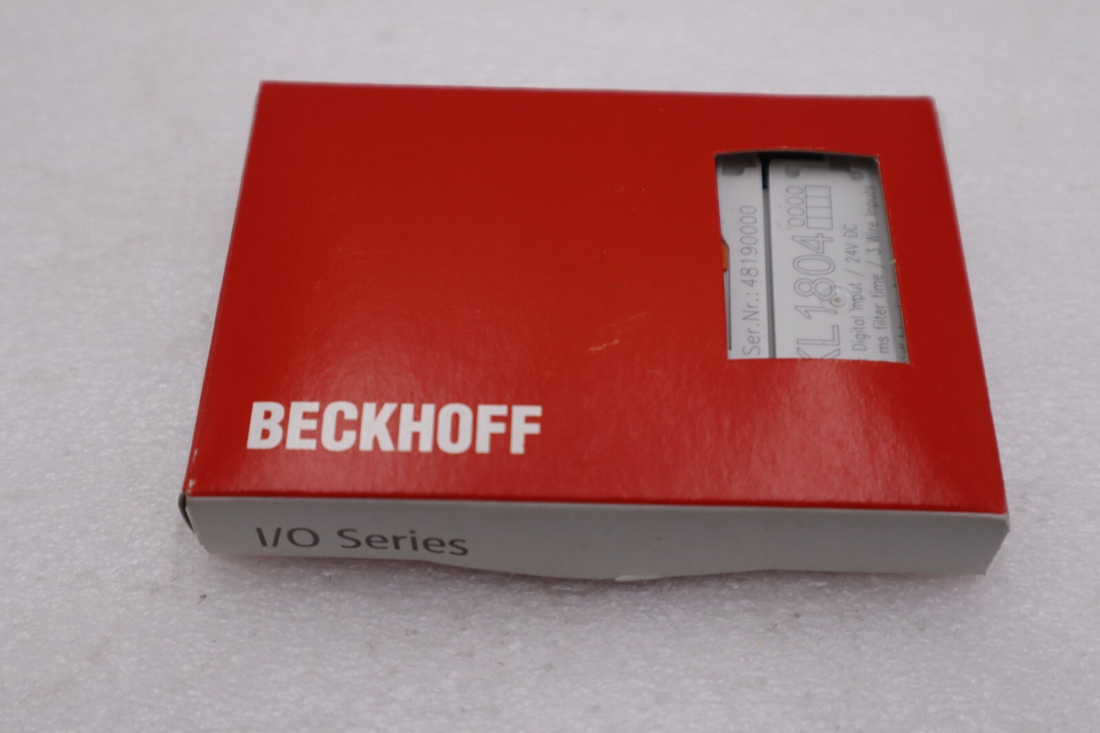 Used NEW OPEN BOX Beckhoff KL1804 PLC Module STOCK G908A