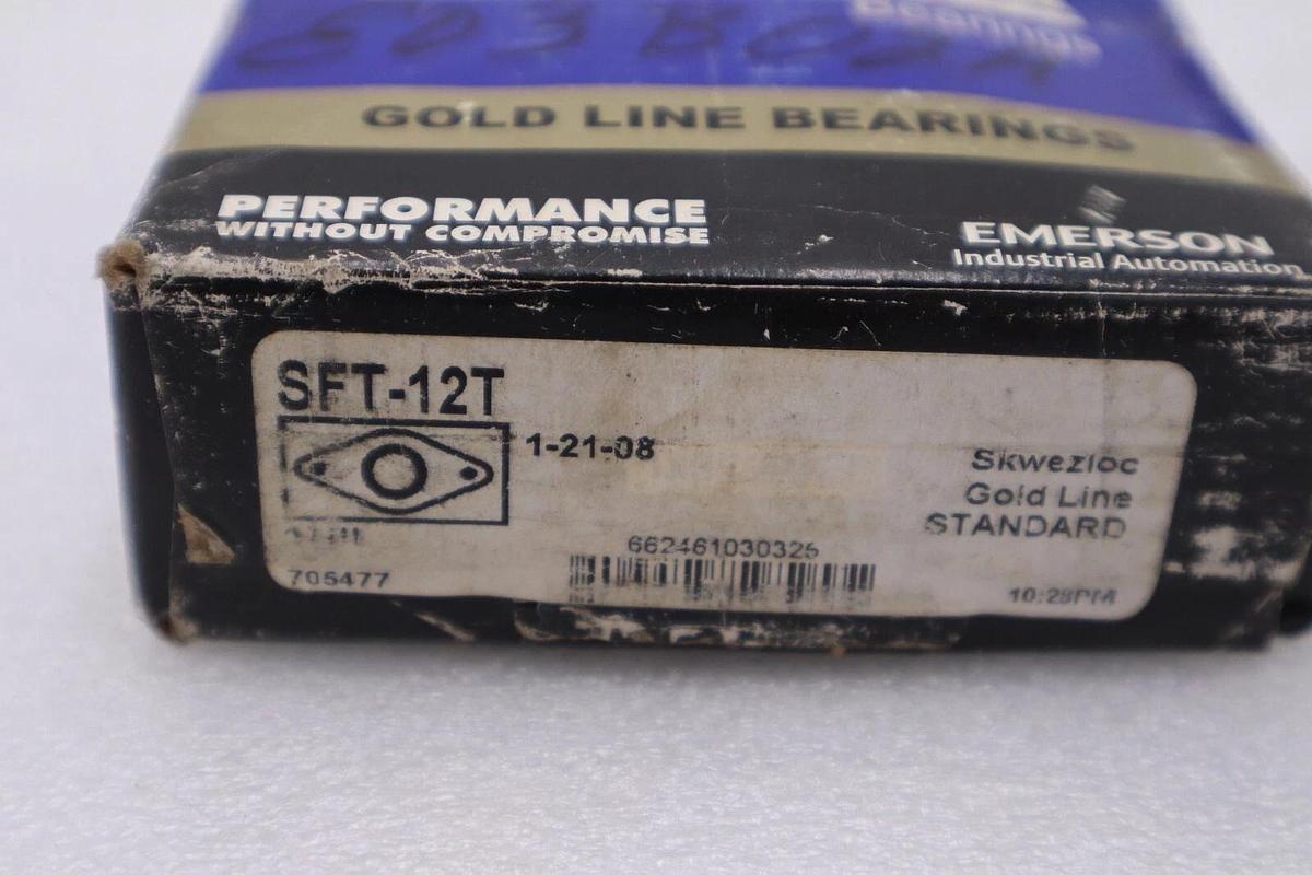 Used NEW IN BOX SealMaster SFT-12T Flange-Mount Ball Bearing Unit STOCK H471A