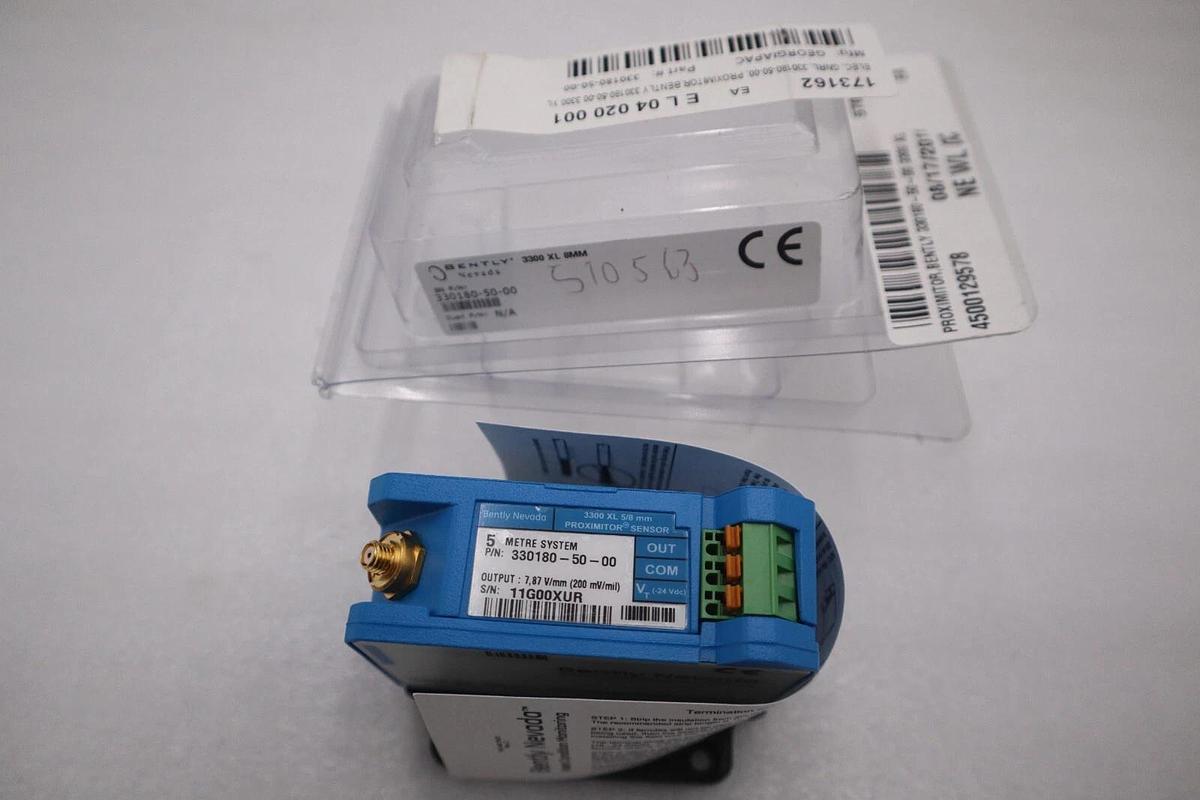 NEW BENTLY NEVADA 330180-50-00 PROXIMITOR SENSOR 3300XL 5/8mm STOCK G566A
