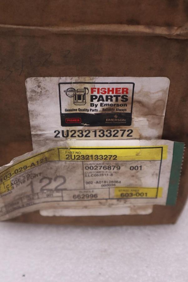 Used FISHER 2U232133272 LINEAL CAGE NEW WITH BOX STOCK 1017B