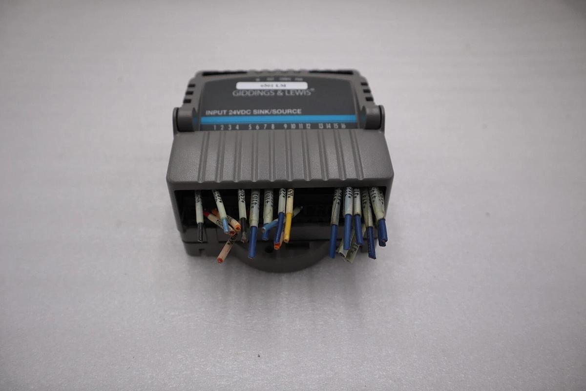 Used Giddings & Lewis M.1300.7372 R1 Input Module 24VDC SINK/SOURCE STOCK 5173A