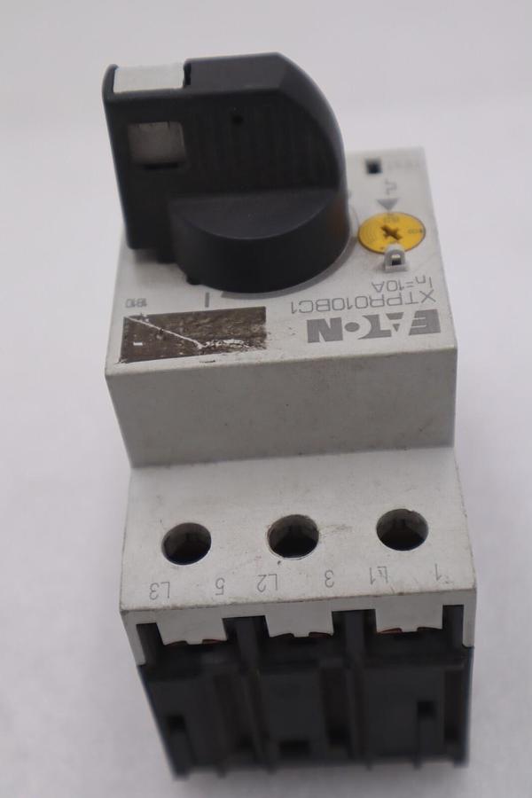 Used EATON XTPR010BC1 Motor Protective Circuit Breaker STOCK K-3472