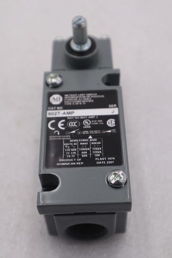 NEW OPEN BOX Allen Bradley 802T-AMP/J Bulletin 802T Oiltight Limit Switch K-3323