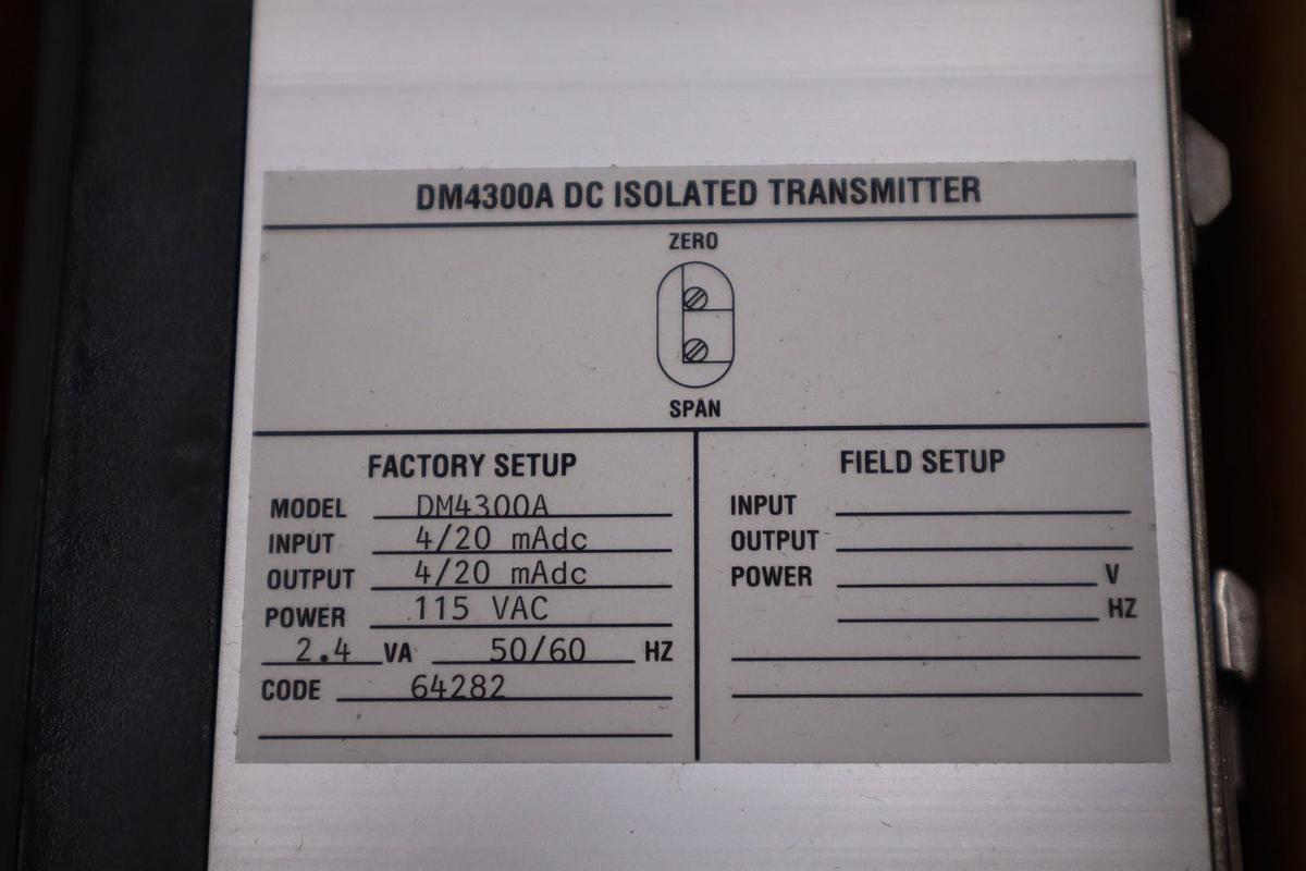 New In Box Wilkerson Instrument DM4300A DC Isolated Transmitter STOCK H583A