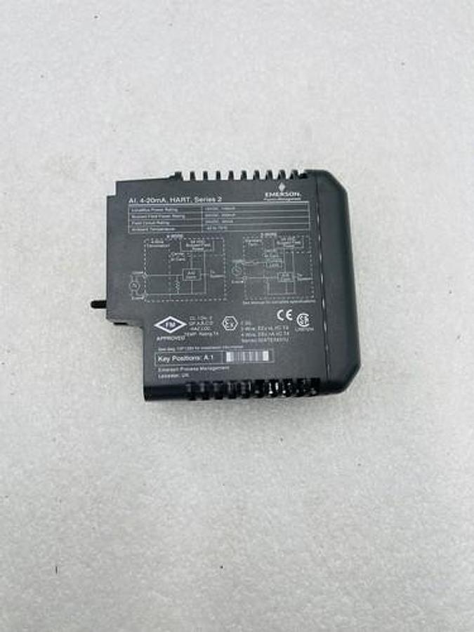 Used EMERSON DELTAV KJ3222X1-BA1 AI CARD 8 CHANNELS 4-20 MA HART SERIES 2 #K-2630