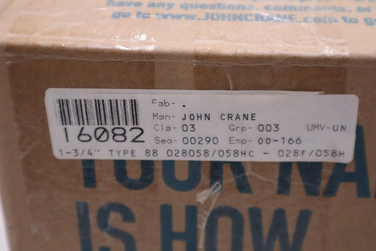 John Crane 1-3/4" Type 88 Cart Cartridge Seal - NEW IN BOX - STOCK GF918