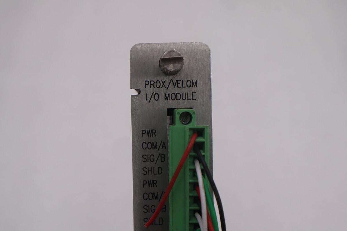 Used BENTLY NEVADA 140471-01 PROX VELOM I/O MODULE STOCK #K-1477