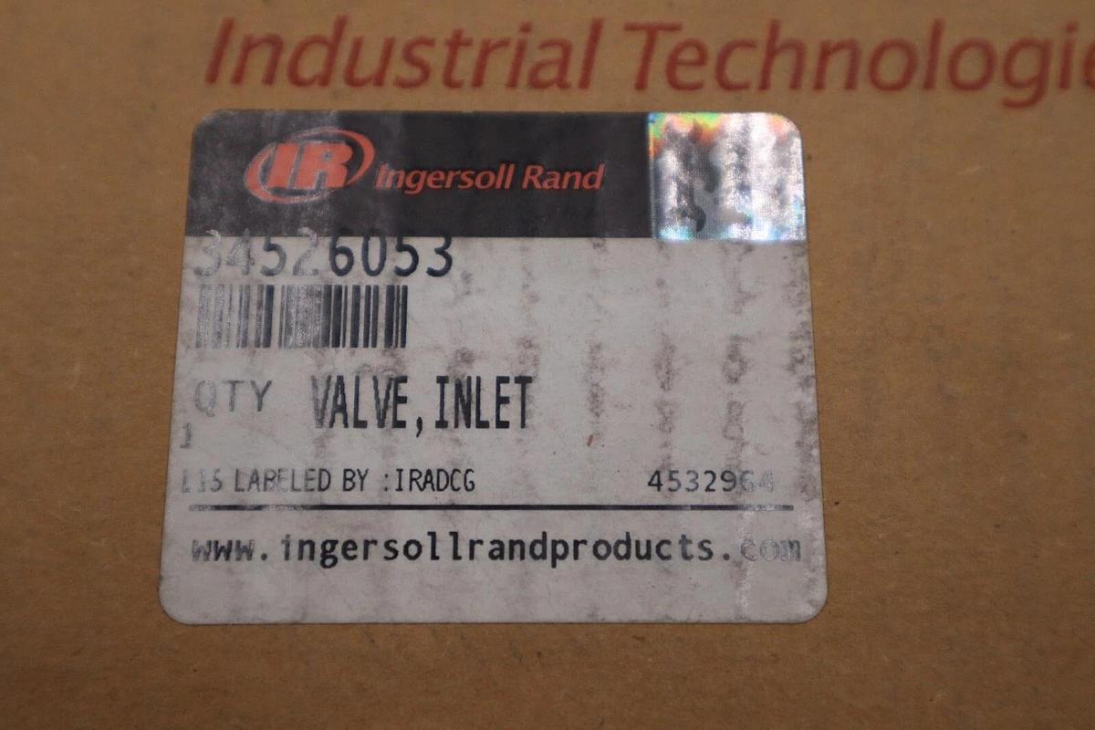 NEW OPEN BOX INGERSOLL RAND 34526053 INLET VALVE STOCK 4907-A