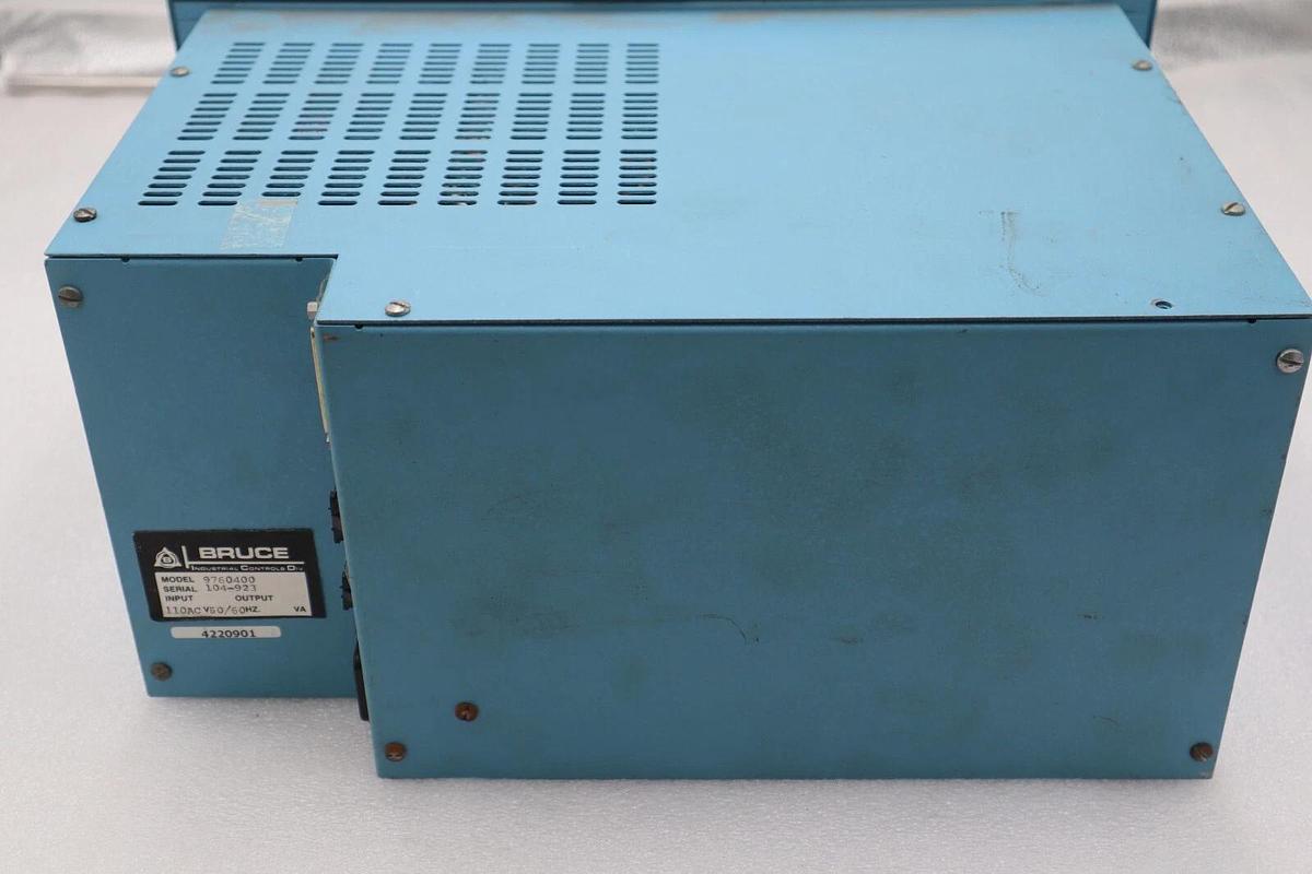 Used Bruce 4220901 Control Unit Model 9760400 110AC 50/60 HZ Ser No. 104-923 2622