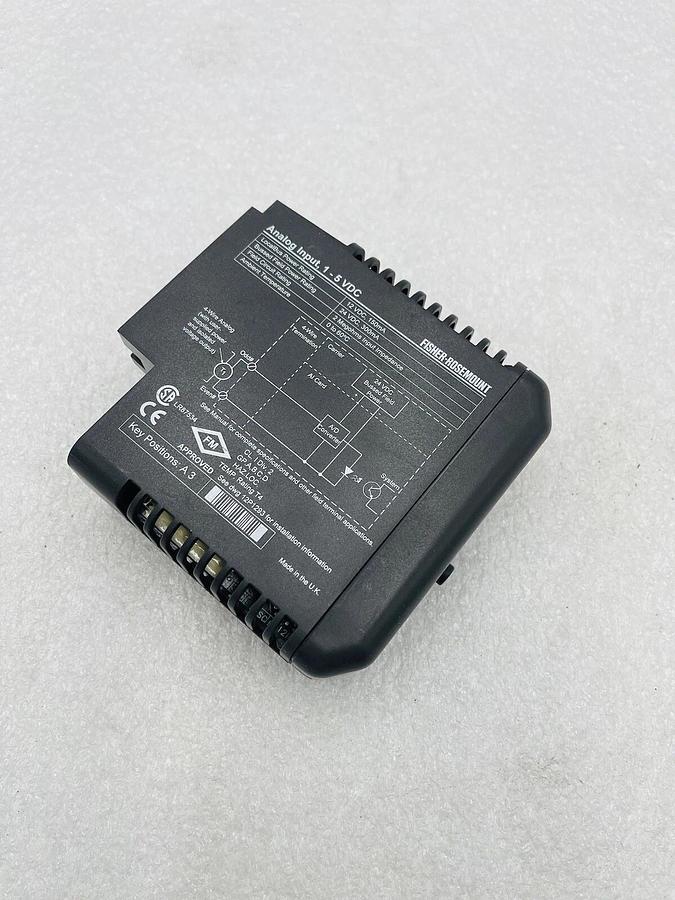 Used EMERSON DELTAV KJ3002X1-BD1 ANALOG INPUT 1-5 VDC #K-2591