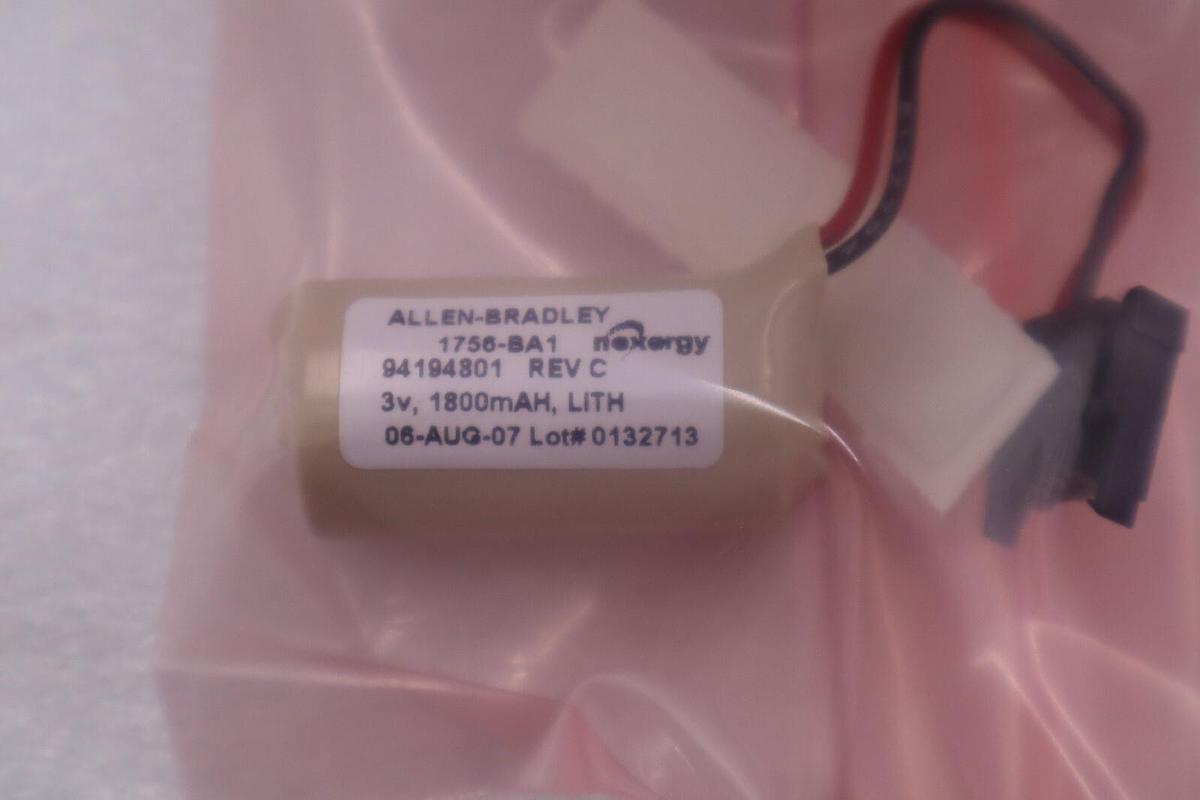 Used LOT OF 2 NEW OPEN BOX AB Allen Bradley Bulletin 1756-BA1 Lithium Battery G714A