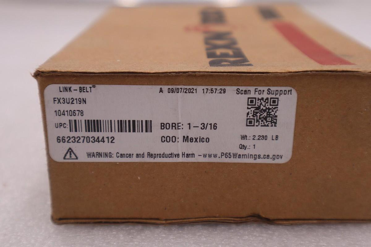 Used REXNORD FX3U219N LINK BELT STOCK #3523