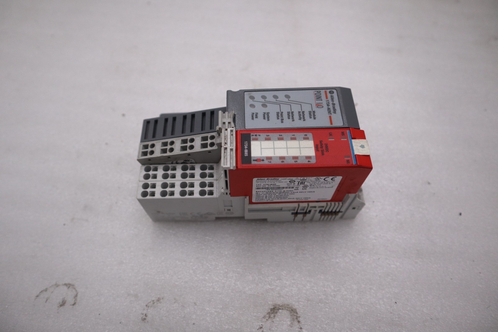 Used LOT OF 1734 ALLEN BRADLEY MODULES (AS PHOTOGRAPHED) STOCK G-396B (2ND UNIT)