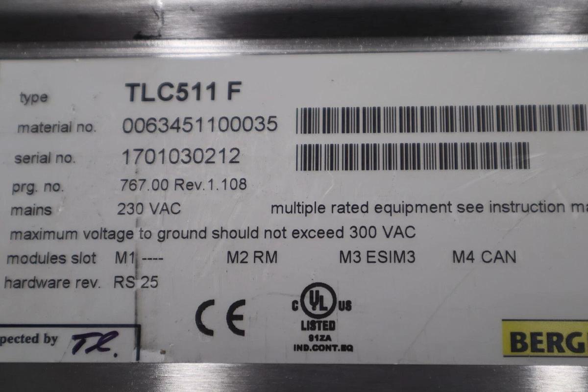Bereger Lahr TLC511 F Servo Drive POSITIONING CONTROLLER 5 AMP STOCK 2299-C