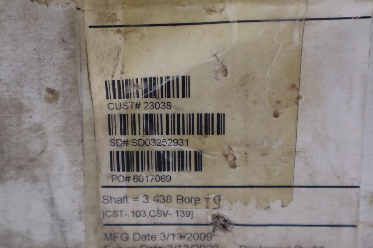Used B-LOC Series B112 Size 2-1/2" Fenner Drives Install New Open Box Stock #3626