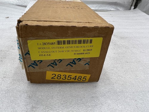 NEW GE FANUC IC660BBA025 / IC660EBBA025 5-12-24VDC  SINK I/O MODULE STOCK 3332