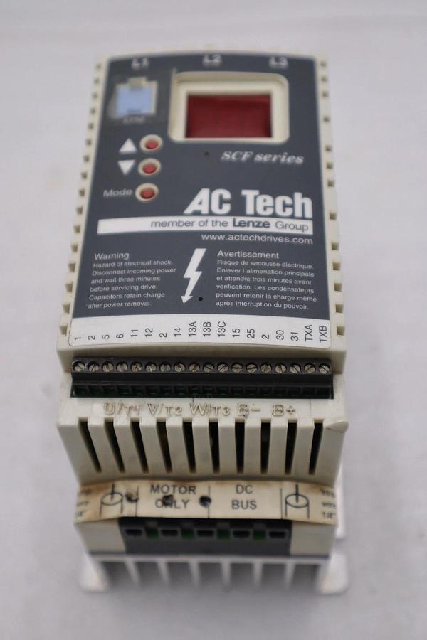 AC TECH SF510 VARIABLE SPEED AC MOTOR DRIVE NEW OPEN BOX STK GF127