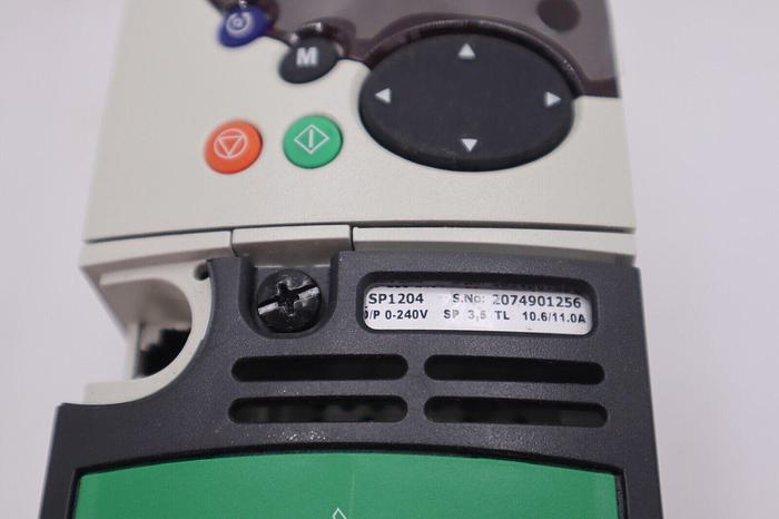 Used EMERSON UNIDRIVE SP1204 CONTROL TECHNIQUES DRIVE VFD STOCK 2578