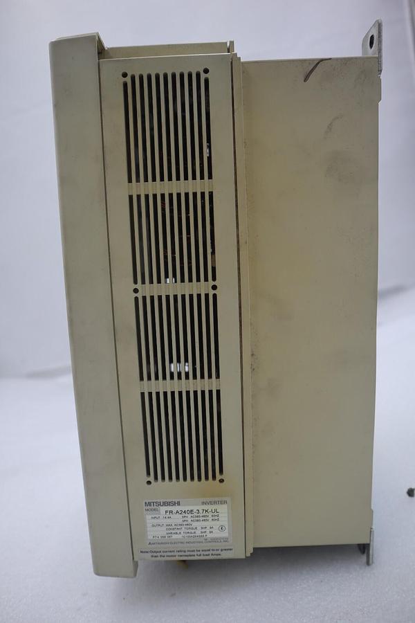 Used MITSUBISHI FR-A240E-3.7K-UL,AC DRIVE 5 HP 3.7 KW DRIVE STOCK 4331