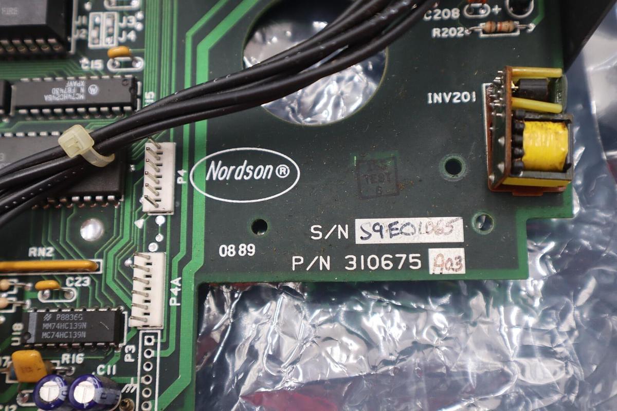 Used NORDSON 310675A03 CIRCUIT BOARD STOCK #3474-A