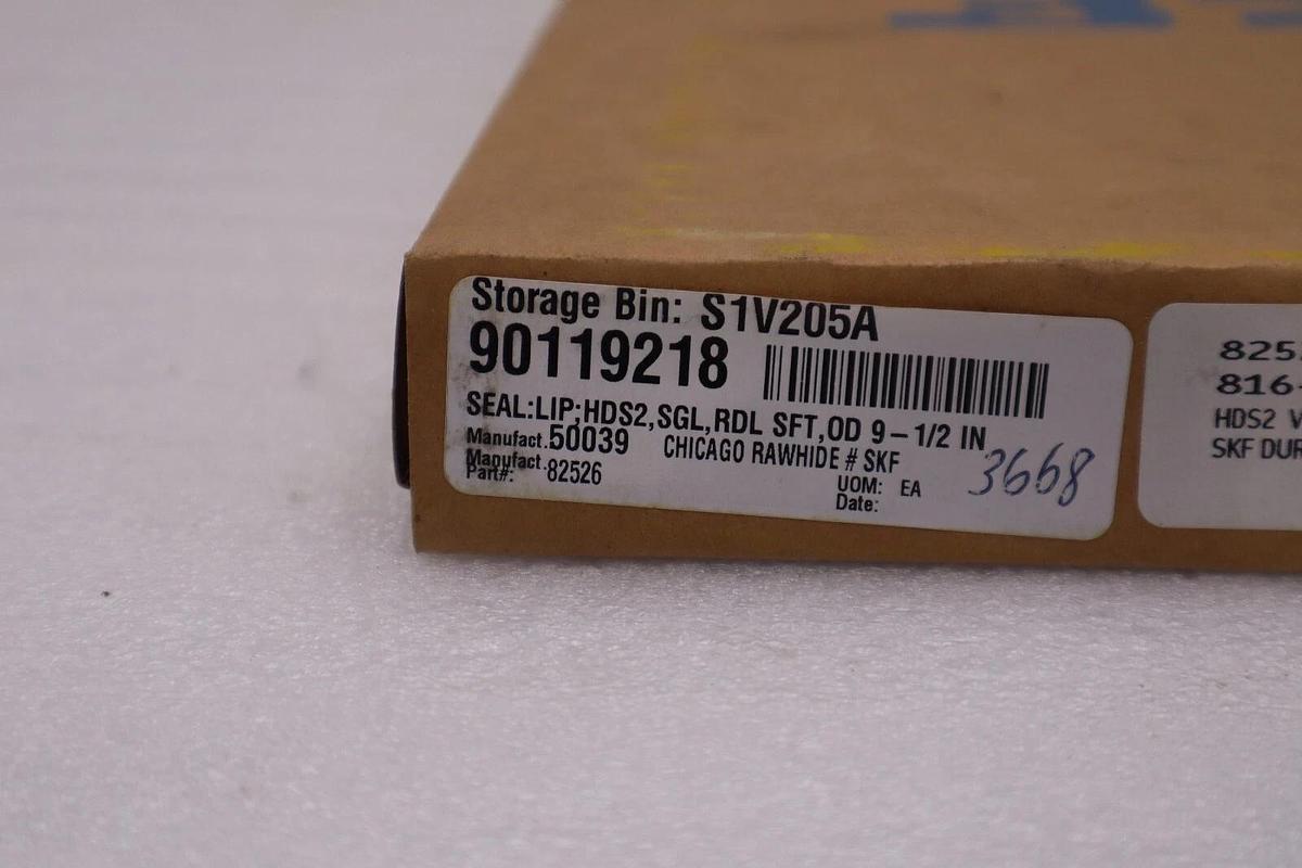 Used CR (SKF) Radial Shaft Seal 82526 Single Lip Oil Seal NEW STOCK 1457B