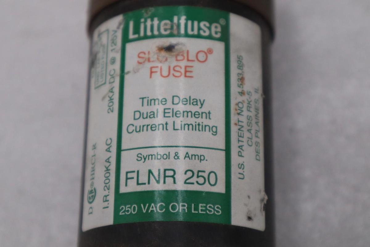 Lot of 2 - LITTLEFUSE FLNR250/ FLNR 250 250A FUSE - STOCK H-1685A