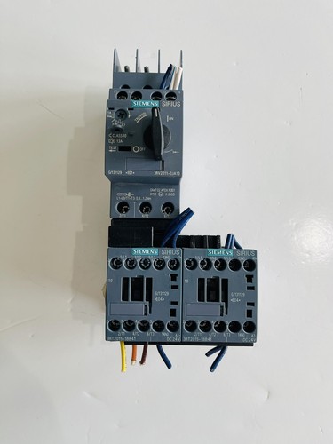 Used SIEMENS SIRIUS 3RV2011-0JA10 CIRCUIT / 3ZX1012-0RH21-1AA1/ 3RV2928-1K #K-856
