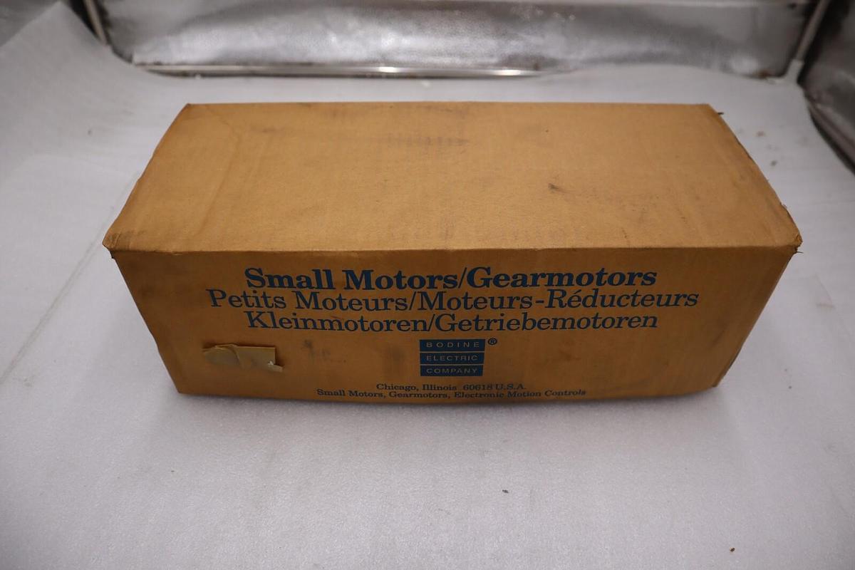 Bodine gear motor 45R5BFPP-E2 230V 3PH 1/4HP 10:1 170 RPM NEW UNIT STOCK H867