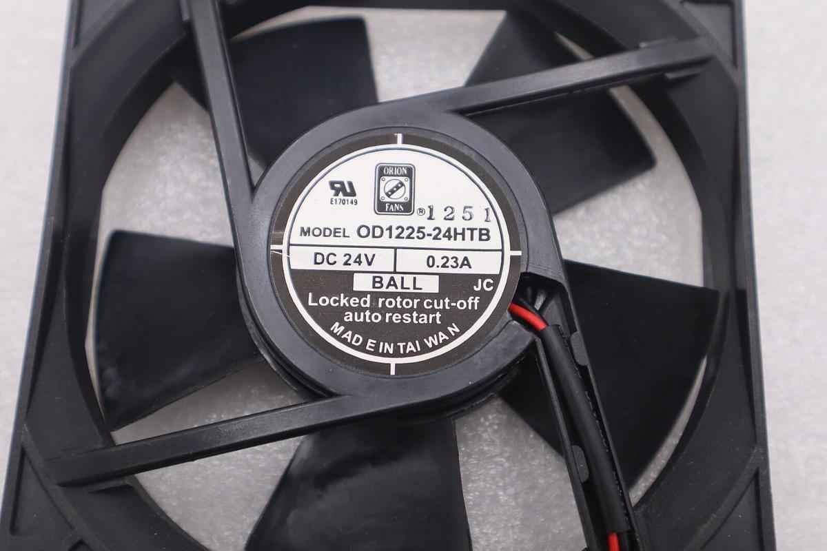 Used Orion OD1225-24HTB Cooling Fan DC 24V 0.23A STOCK K-3842