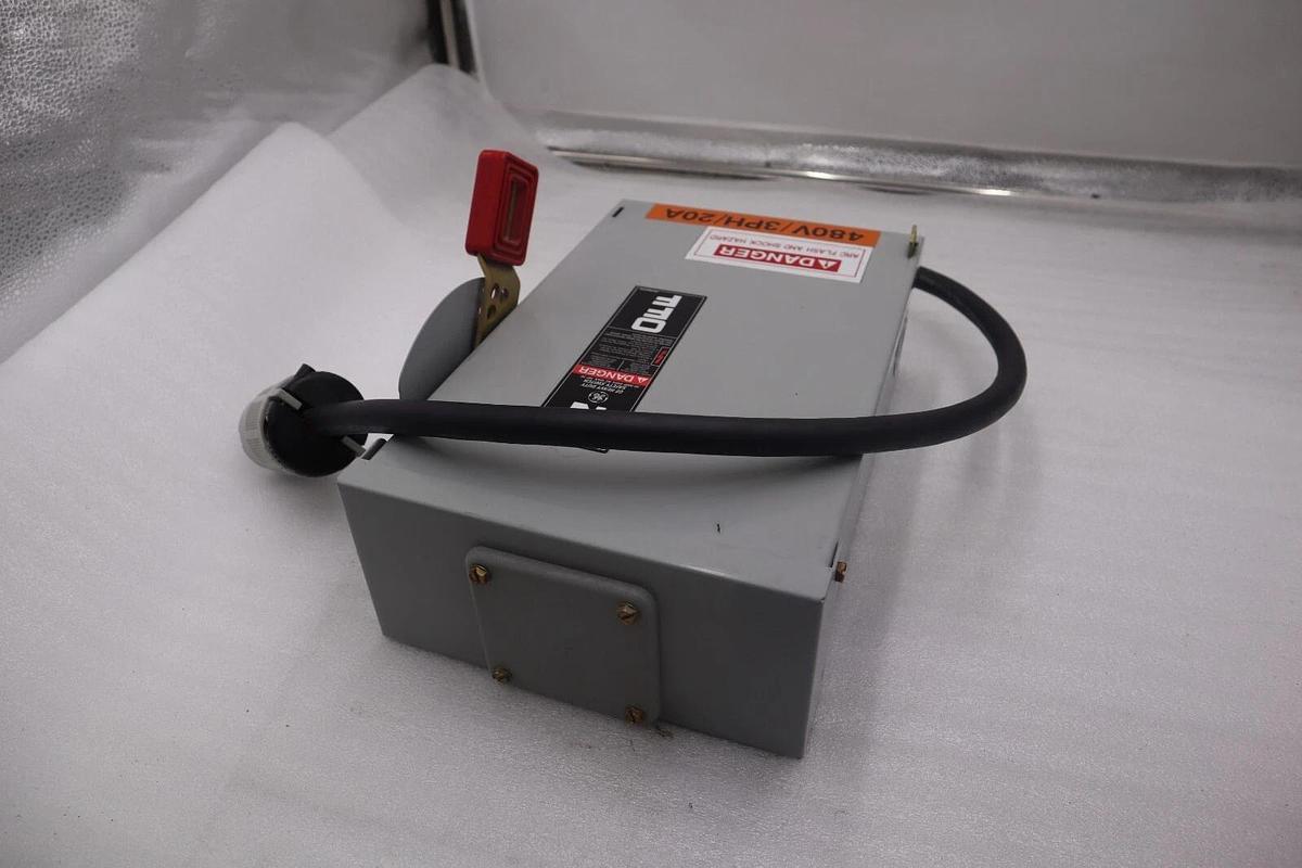 NEW GE THN3361R NON-FUSIBLE DISCONNECT SWITCH SINGLE CONFIGURATION STOCK 5107