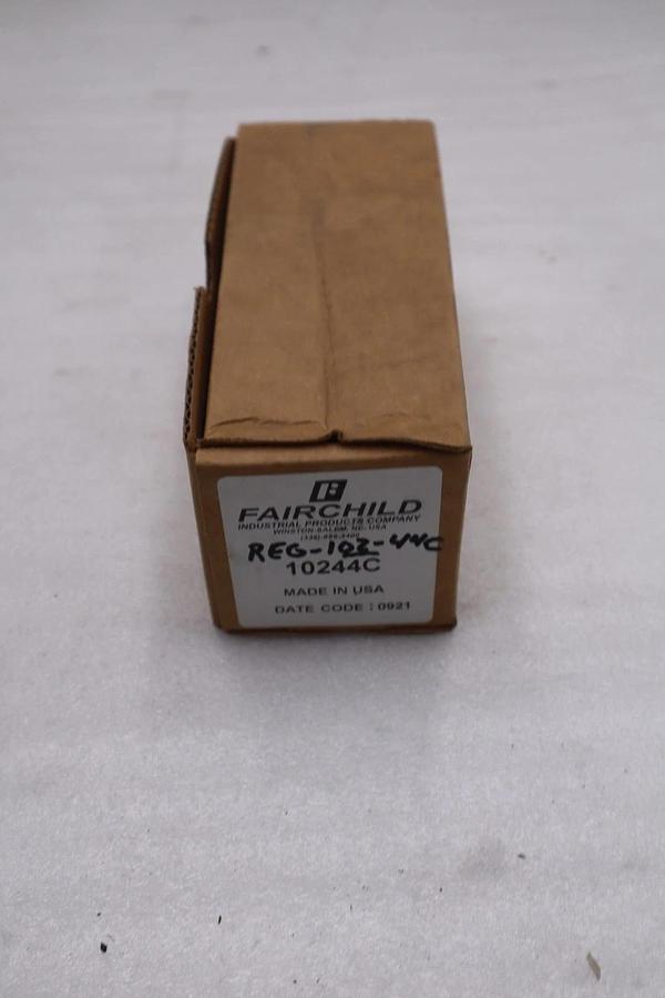 Used FAIRCHILD INDUSTRIAL PROD 10244C PNEUMATIC REGULATOR MODEL 10C - STOCK GF373