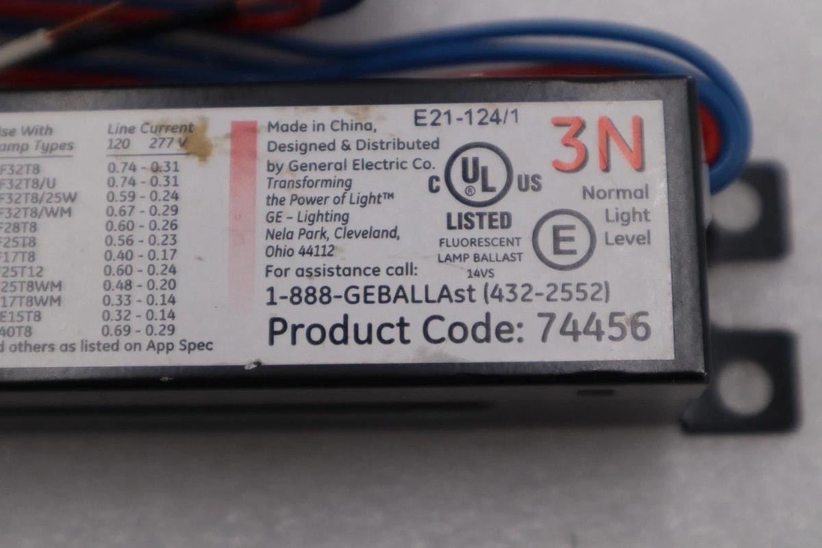 Used LOT OF 5 NEW OPEN BOX GE GE332MAX-G-N Fluorescent Ballast STOCK H1280