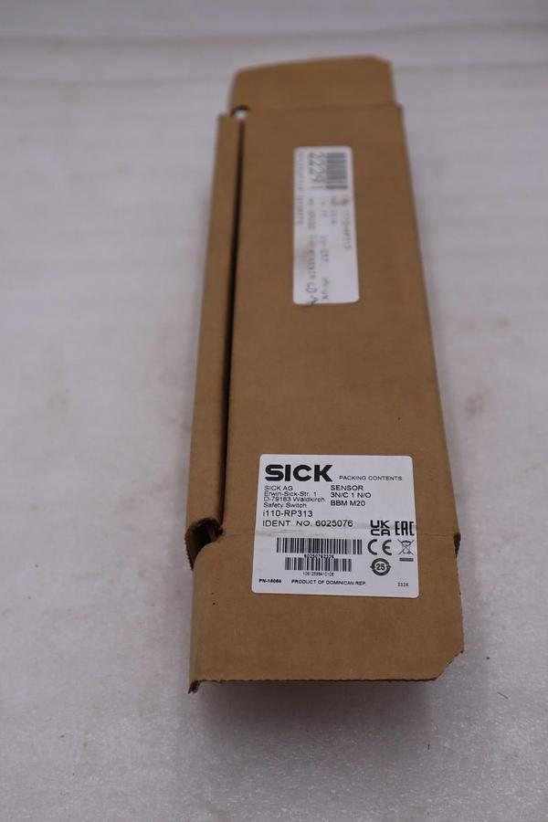 SICK I110-RP313 6025076 SENSOR 3N/C 1 N/O - NEW IN BOX - STOCK GF517A