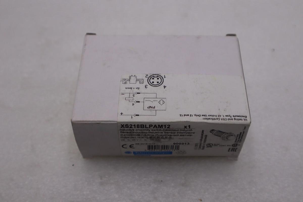 TELEMECANIQUE SENSORS XS218BLPAM12 Inductive Cylinder Prox Sensor STOCK G861A
