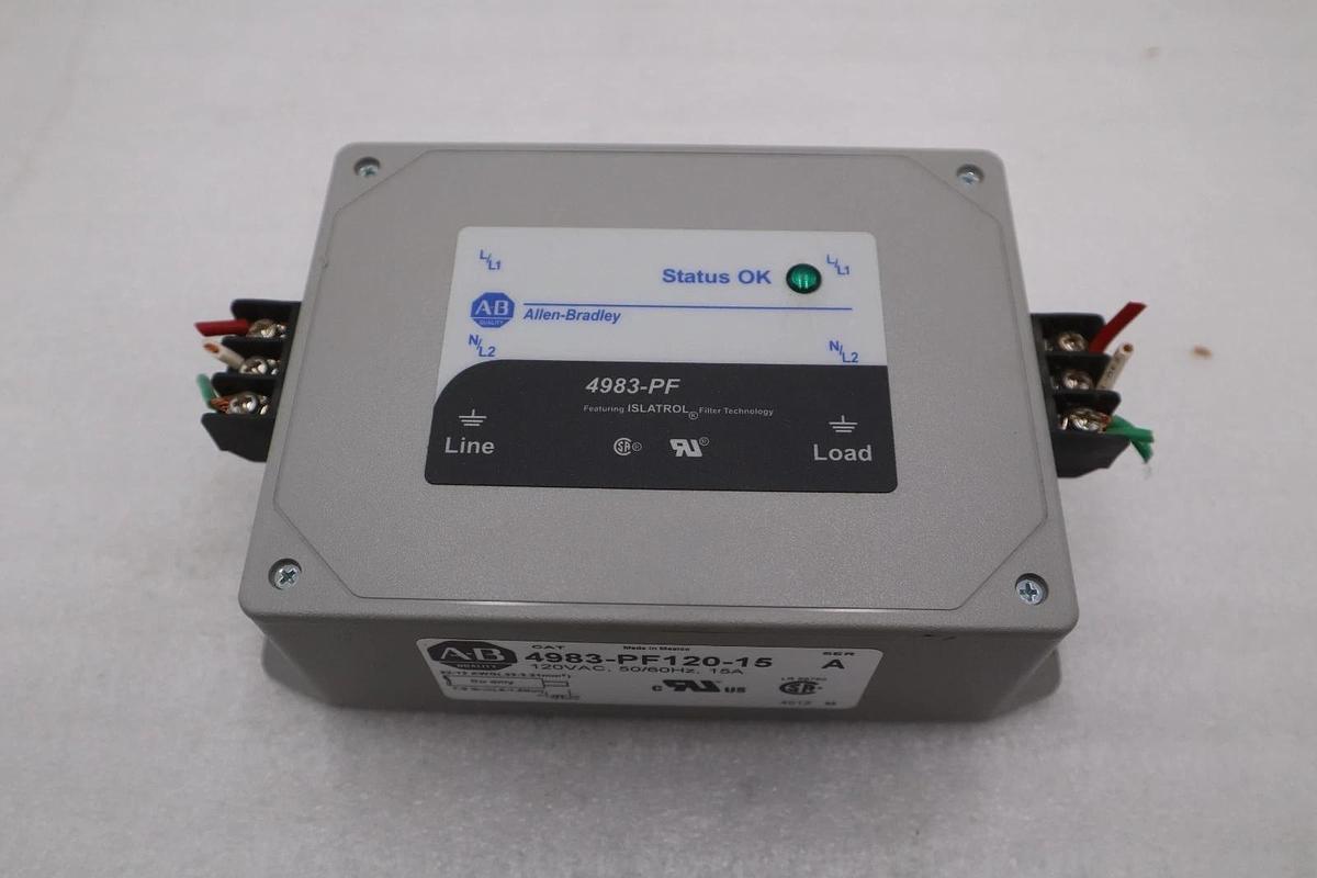 Used Allen Bradley 4983-PF120-15 Series A Surge Arrestor Filter AB STOCK GF657