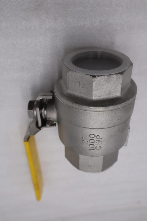 Used Sharpe Ball Valve CF8M 50M76 2" 1000 CWP - STOCK GF655