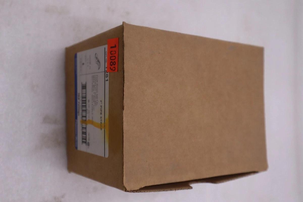 LOT OF 4 -- NEW OPEN BOX Thomas & Betts 1281 2" Pipe Strap Box of 5 STK GF1017