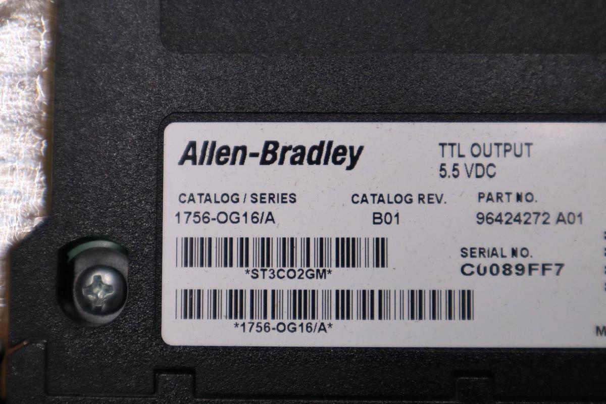 ALLEN BRADLEY 1756-OG16 SER. A 5.5VDC - NEW IN BOX - STOCK 3851CC