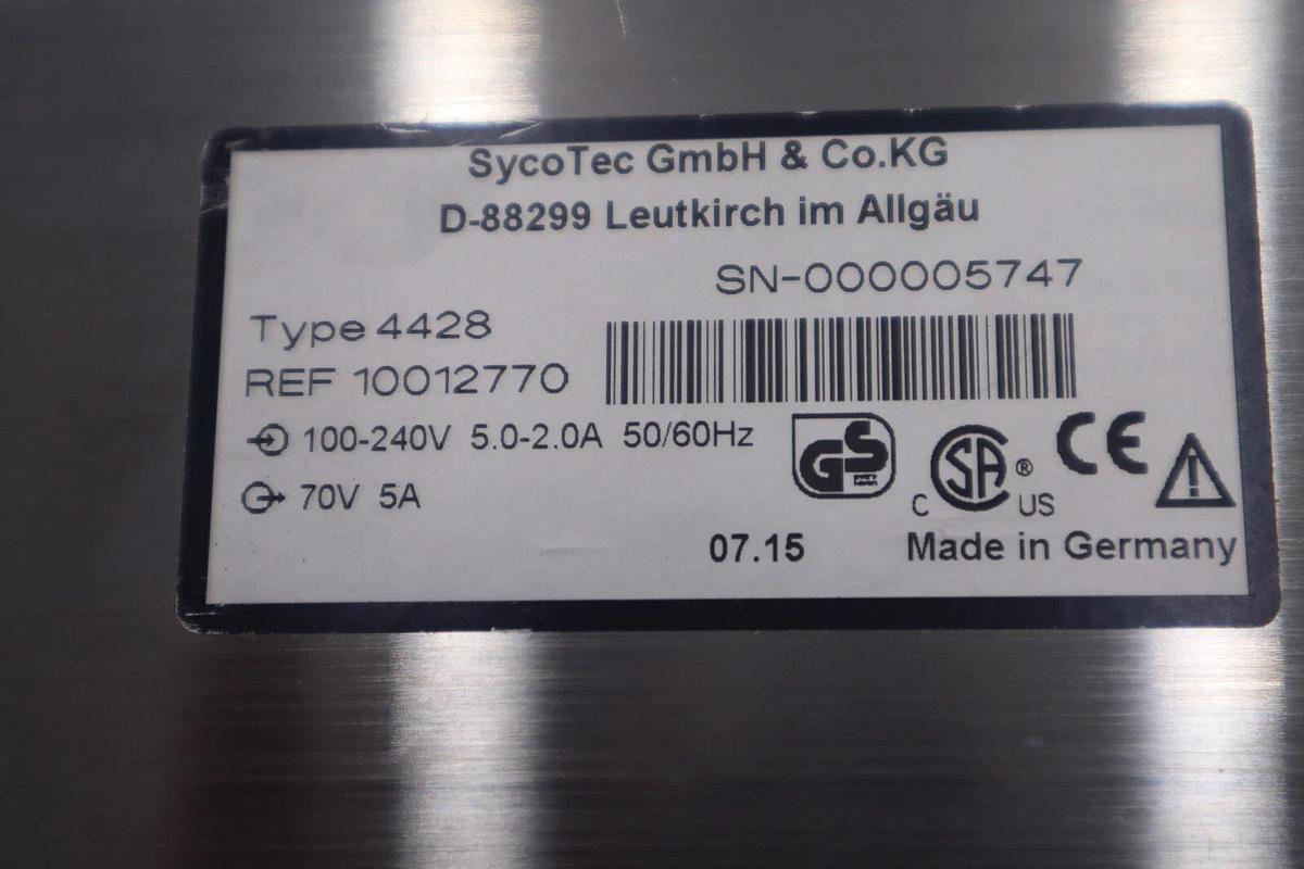 Used SYCOTEC GMBH REF 10012770 TYPE 4428 E@SYDRIVE EASY DRIVE STOCK 5095
