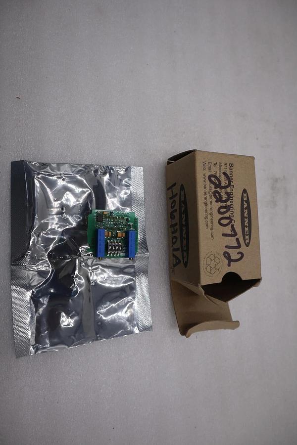 Used NEW Banner Engineering Corp 45LM5 Plug-In Logic & Display Module STOCK H248A