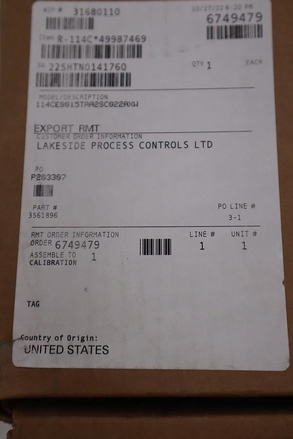 ROSEMOUNT , 248HAK6A2XA, TEMP. TRANSMITTER , 241CRWSMB1S3E0037SLE6UAE NEW IN BOX
