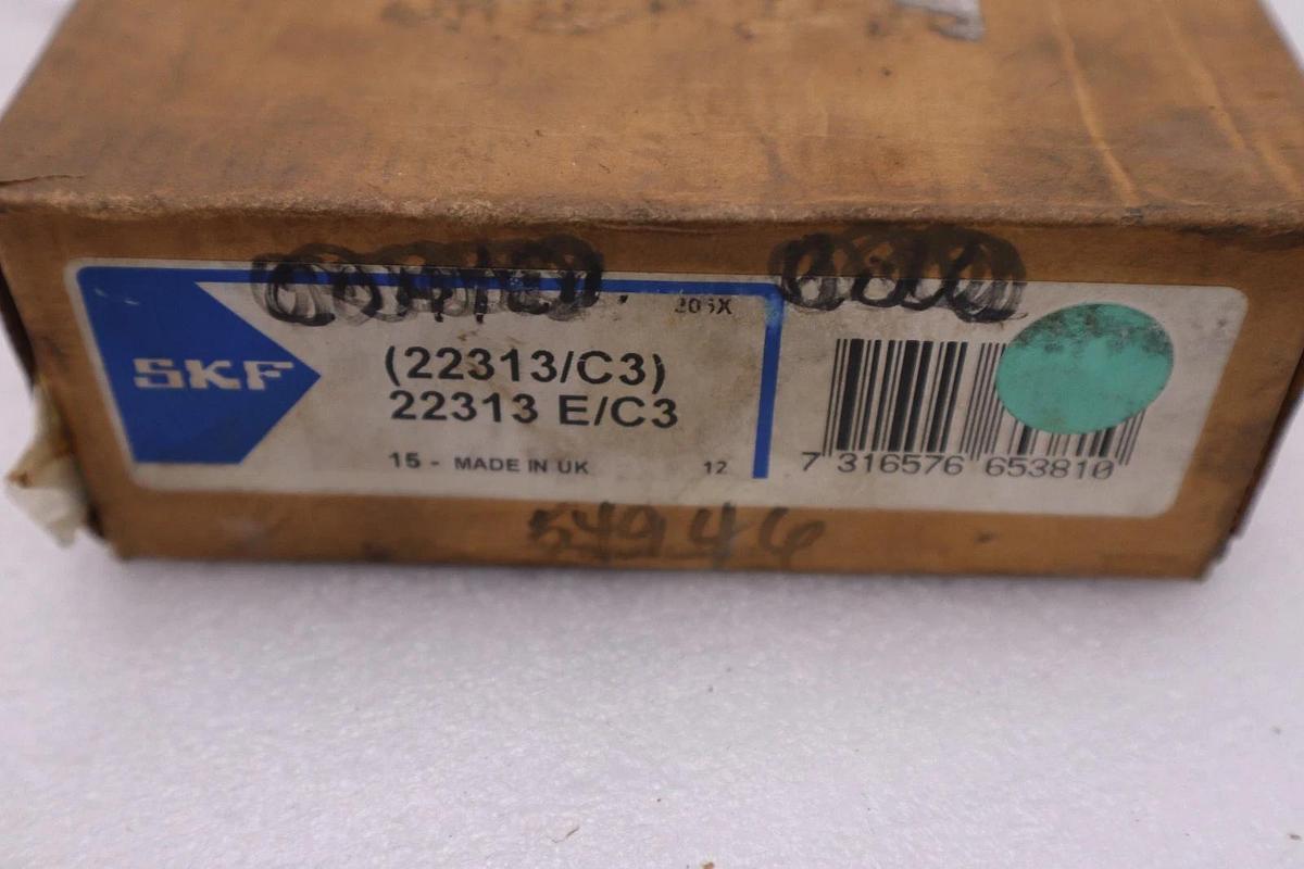 Used SKF 22313 E/C3 Spherical Roller Bearing STK CC129