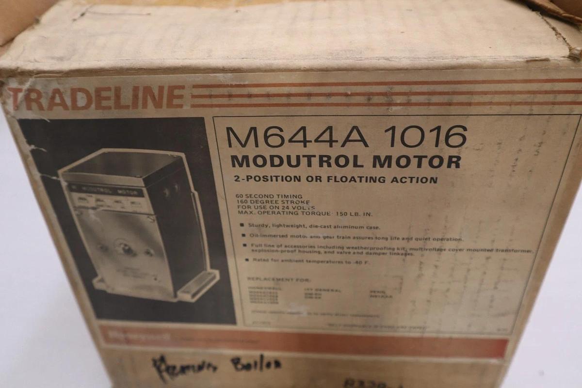 NEW OPEN BOX Honeywell M644A-1016 MODUTROL MOTOR M644A1016 STK GF143
