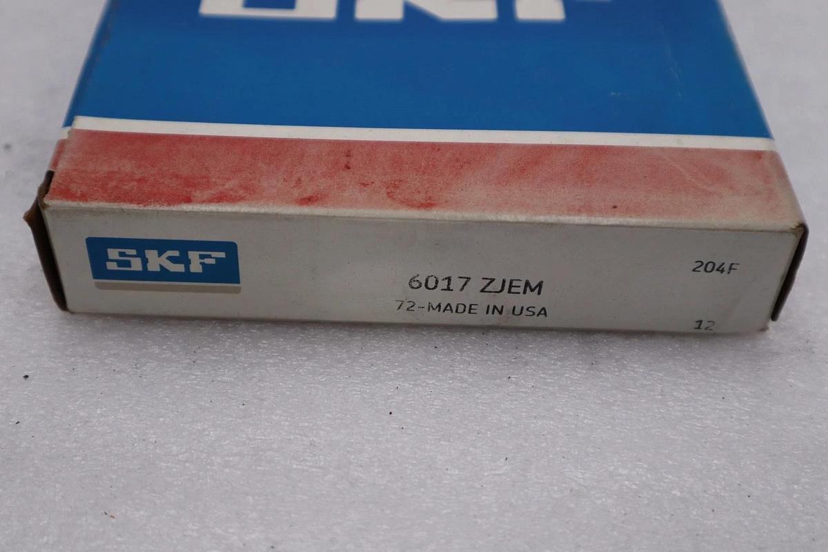Used NEW SKF 6017 ZJEM Ball Bearing, 6017-Z/C3 STOCK 1548CC