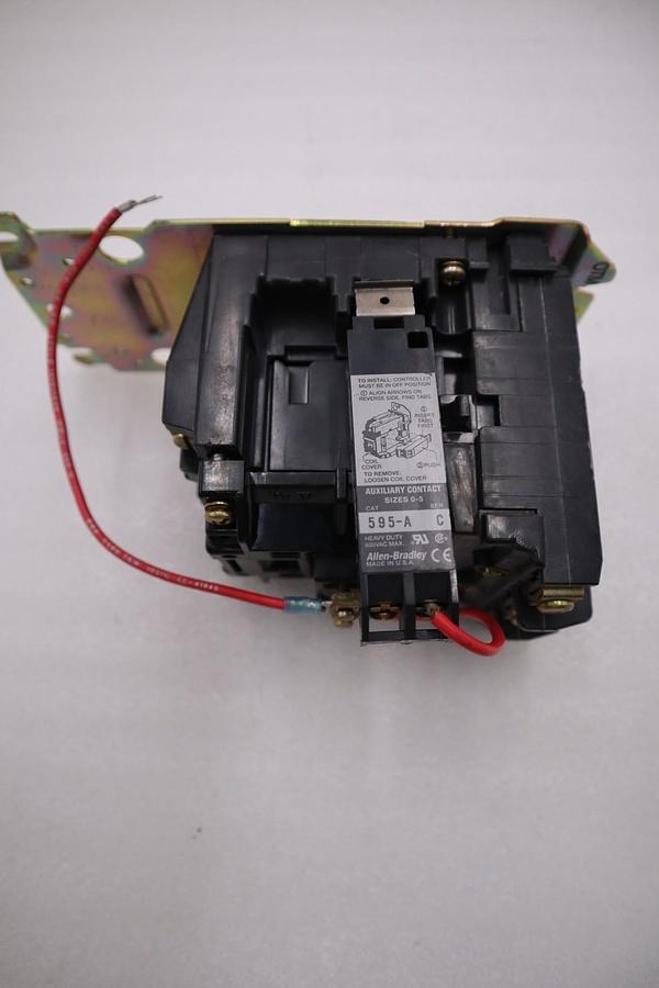 Used Allen Bradley 509-B0D-XXX Motor Starter 595-AB Contacts NEW OPEN BOX STK H1236
