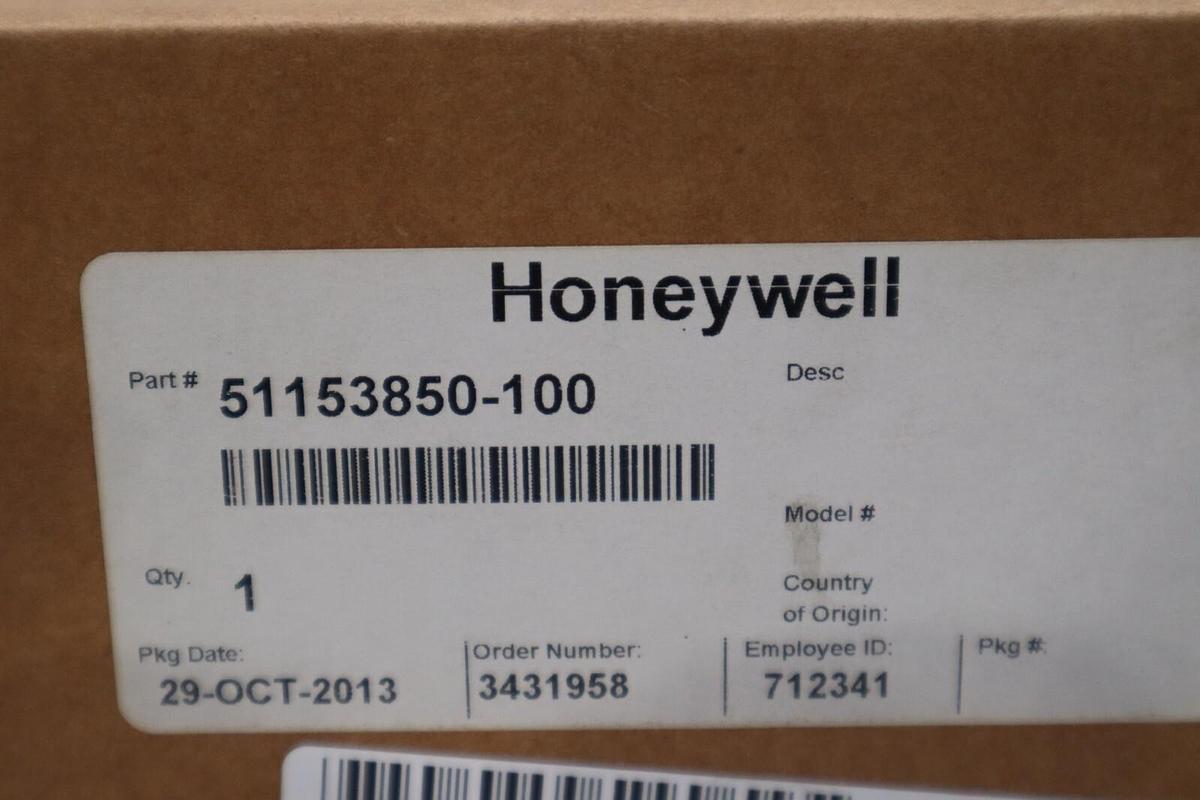 NEW IN BOX HONEYWELL ASSY NO 51153850-100 BOARD STOCK G63