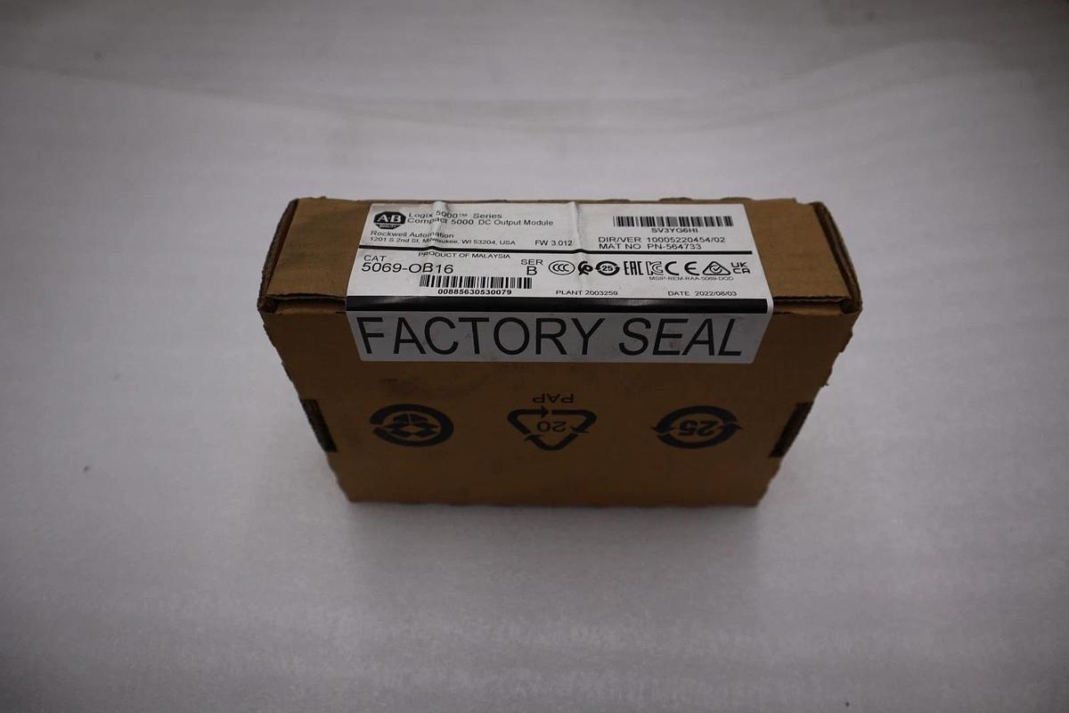 Used New ALLEN BRADLEY AB 5069-OB16 Compact 5000 16 Channel Output Module STK GF25
