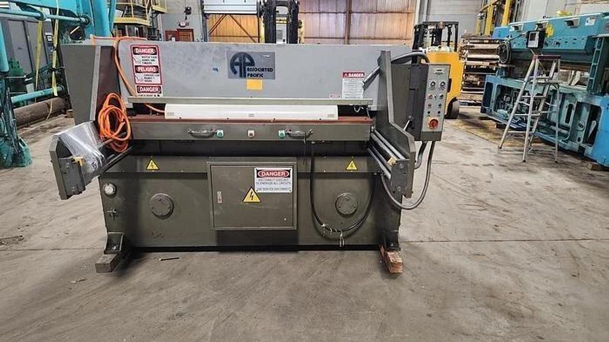 Used ASSOCIATED PACIFIC MODEL FH2050-25 25 TON CAPACITY DIE CUTTING PRESS