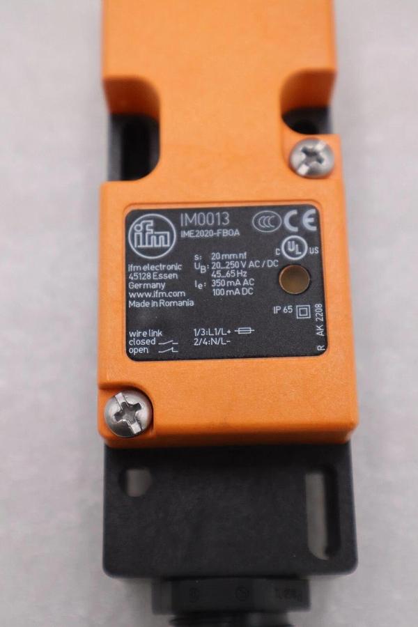 Used NEW EFECTOR IME2020-FBOA INDUCTIVE SENSOR IM0013 STOCK H223A