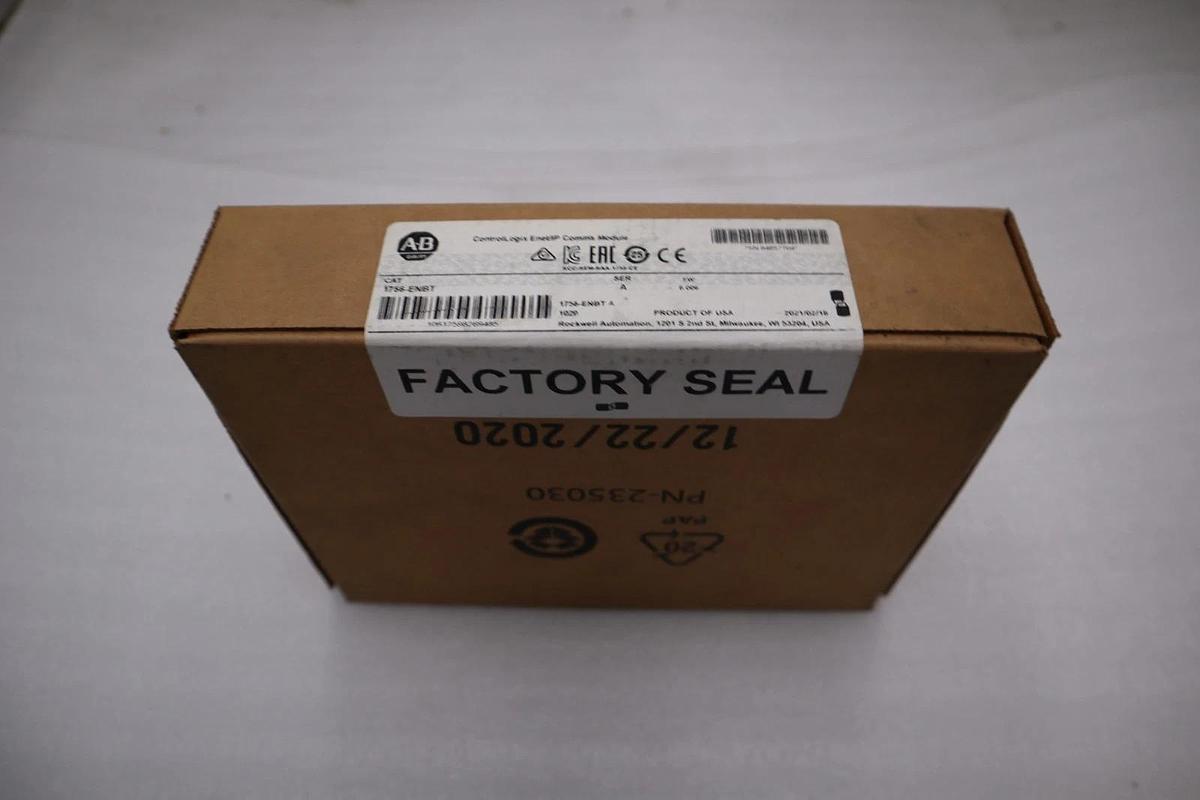 Used SEALED Allen Bradley 1756-ENBT /A ControlLogix EtherNet - STOCK GF23